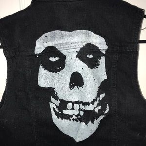 Misfits Black Vest